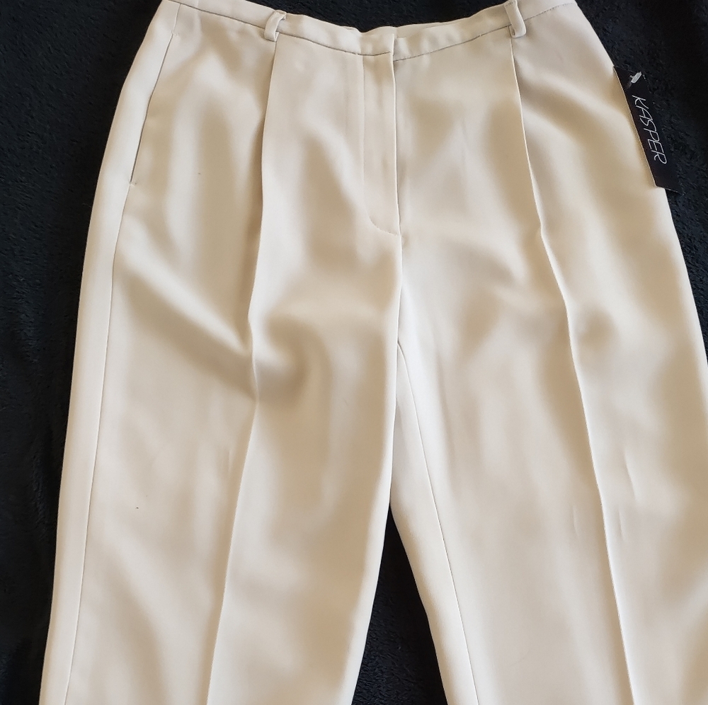 Kasper Women's Cream Trousers